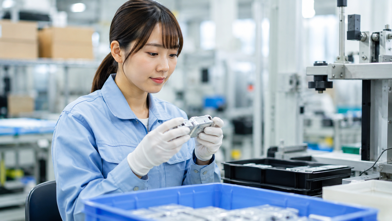 女性でも工場の仕事はできる?工場求人フォルダで探すポイント