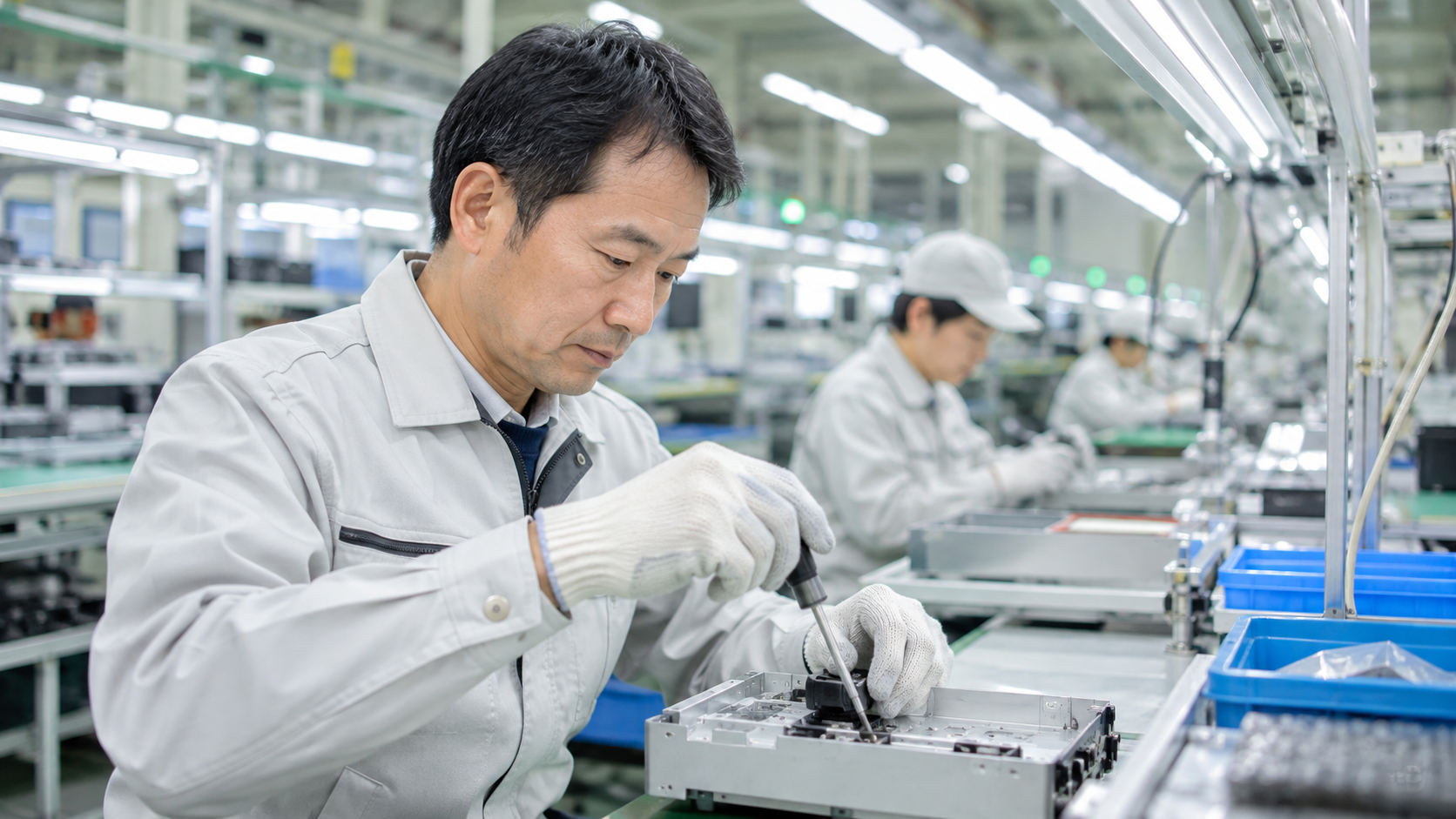 工場派遣は未経験・中高年でも大丈夫?工場求人フォルダで探す方法